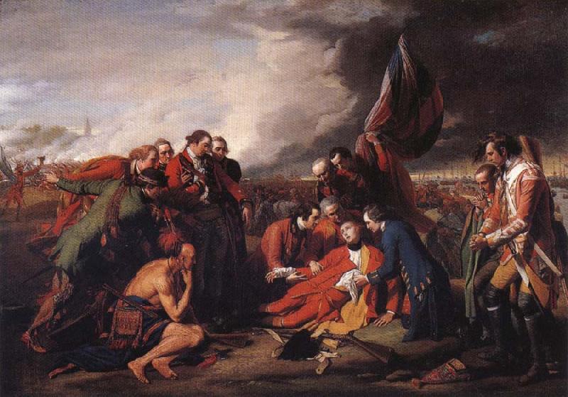 Benjamin West The Death of General Wolfe Sweden oil painting art